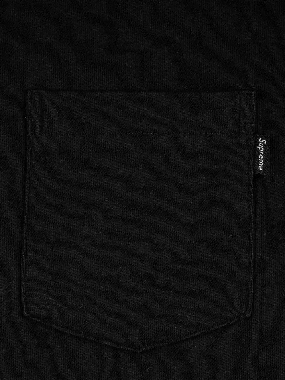 Supreme playera con bolsillo en el pecho - Negro - imagen 2