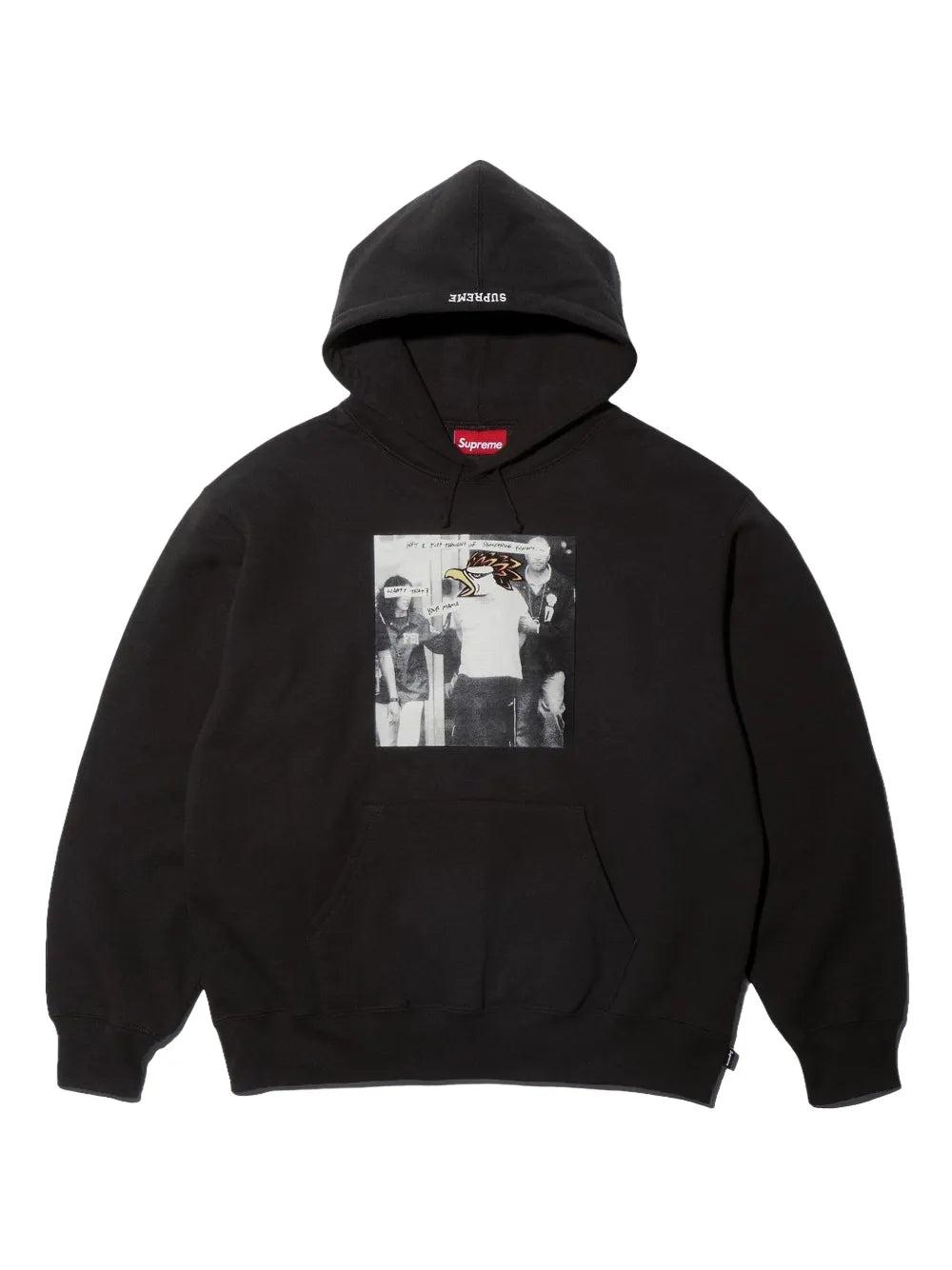 Supreme hoodie ANTIHERO® - Negro - imagen 1