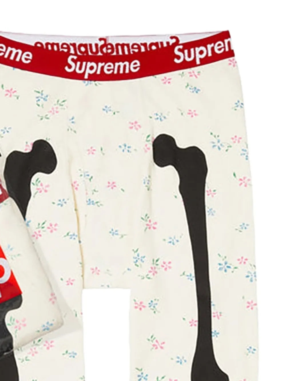 Supreme pants térmicos con huesos estampados en colaboración con Hanes® - Neutro - imagen 2