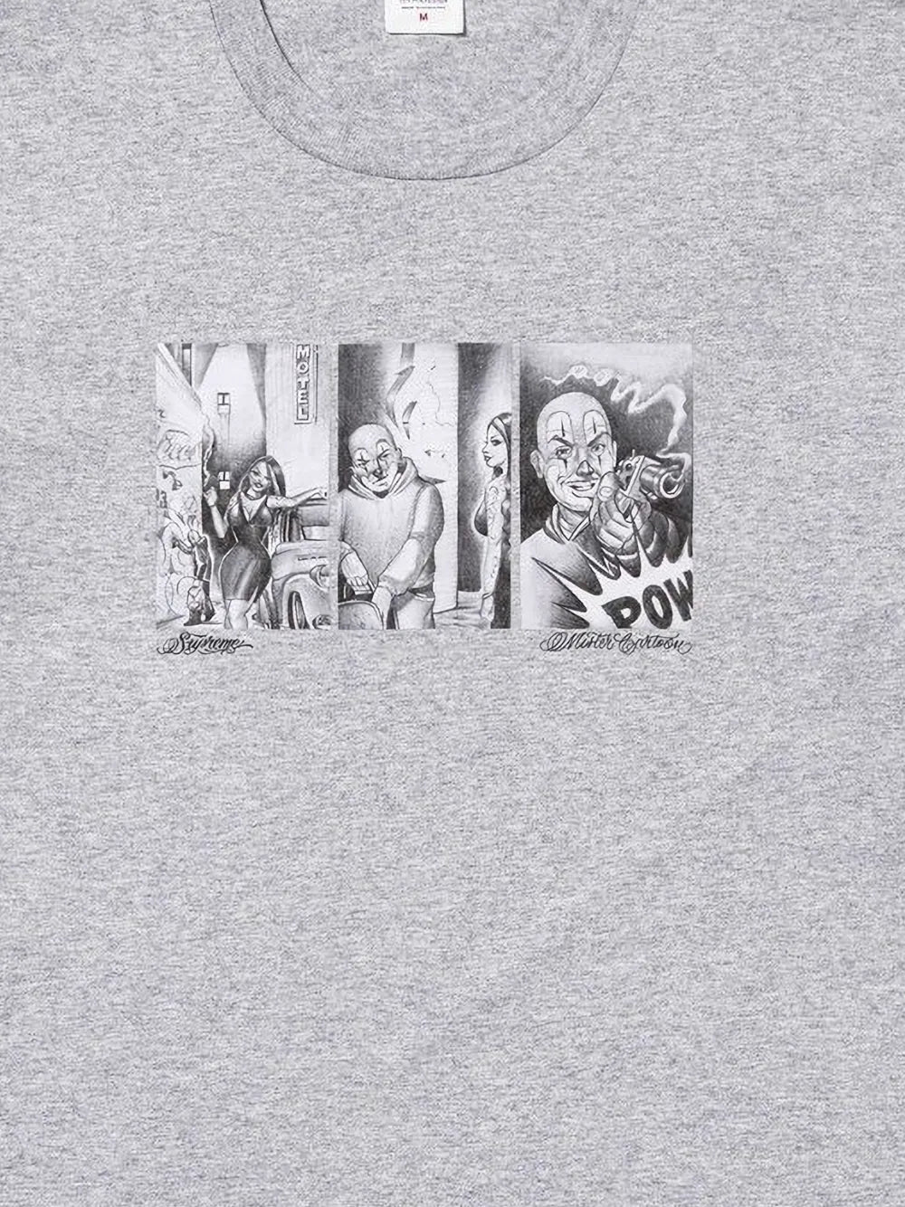 Supreme playera Cartoon Mister - Gris - imagen 2