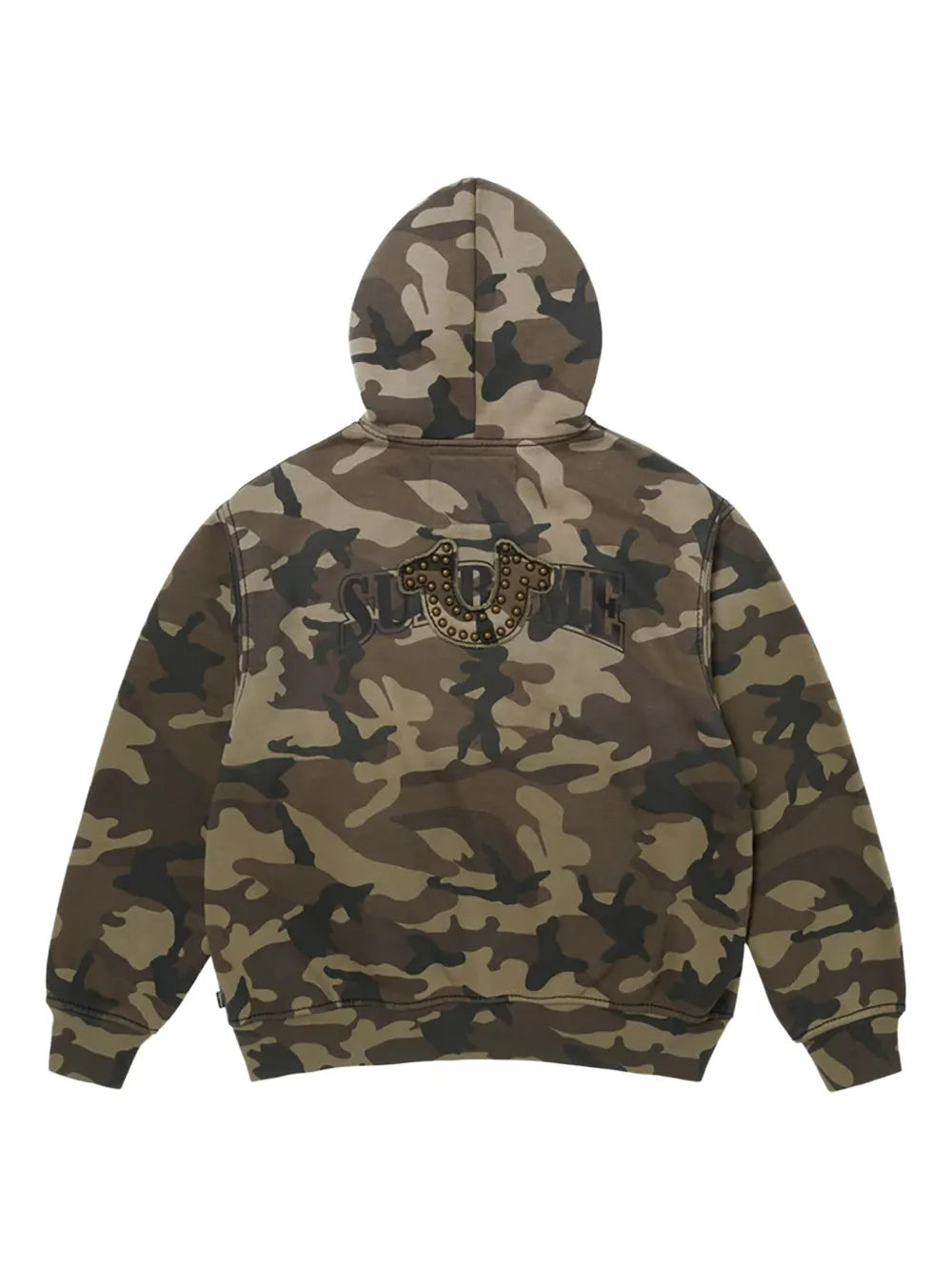 Supreme sudadera con cierre de Moncler Genius x True Religion - Verde - imagen 2