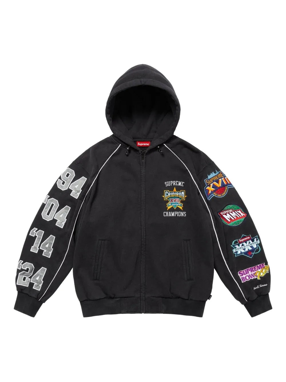 Supreme hoodie Playoffs - Negro - imagen 1