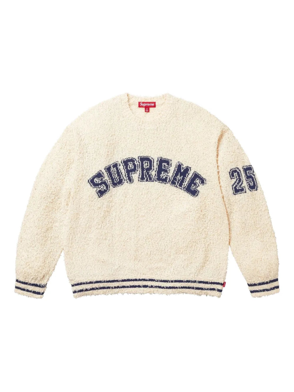 Supreme sudadera texturizada con cuello redondo - Neutro - imagen 1