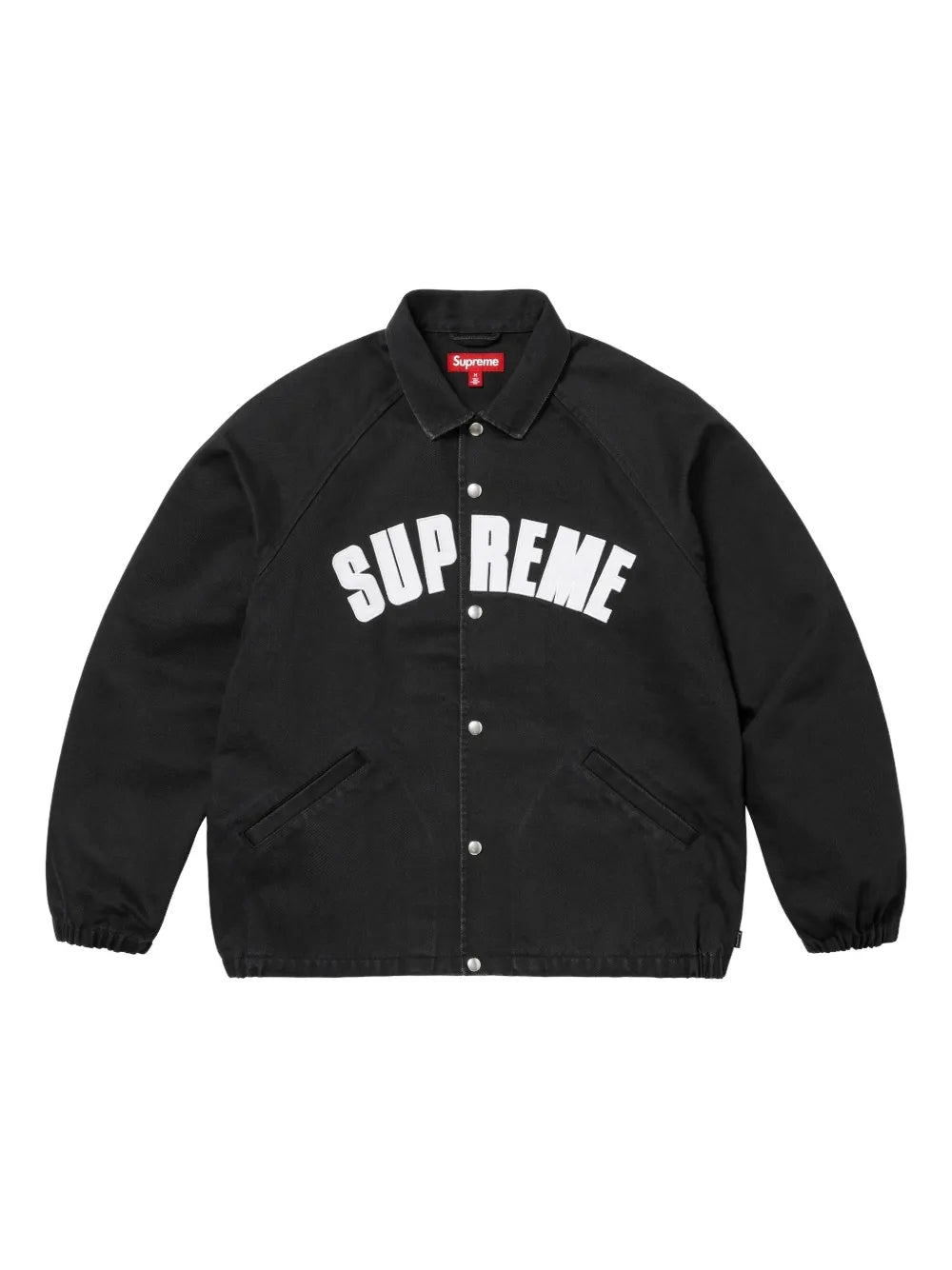 Supreme chamarra de mezclilla Arc - Negro - imagen 1