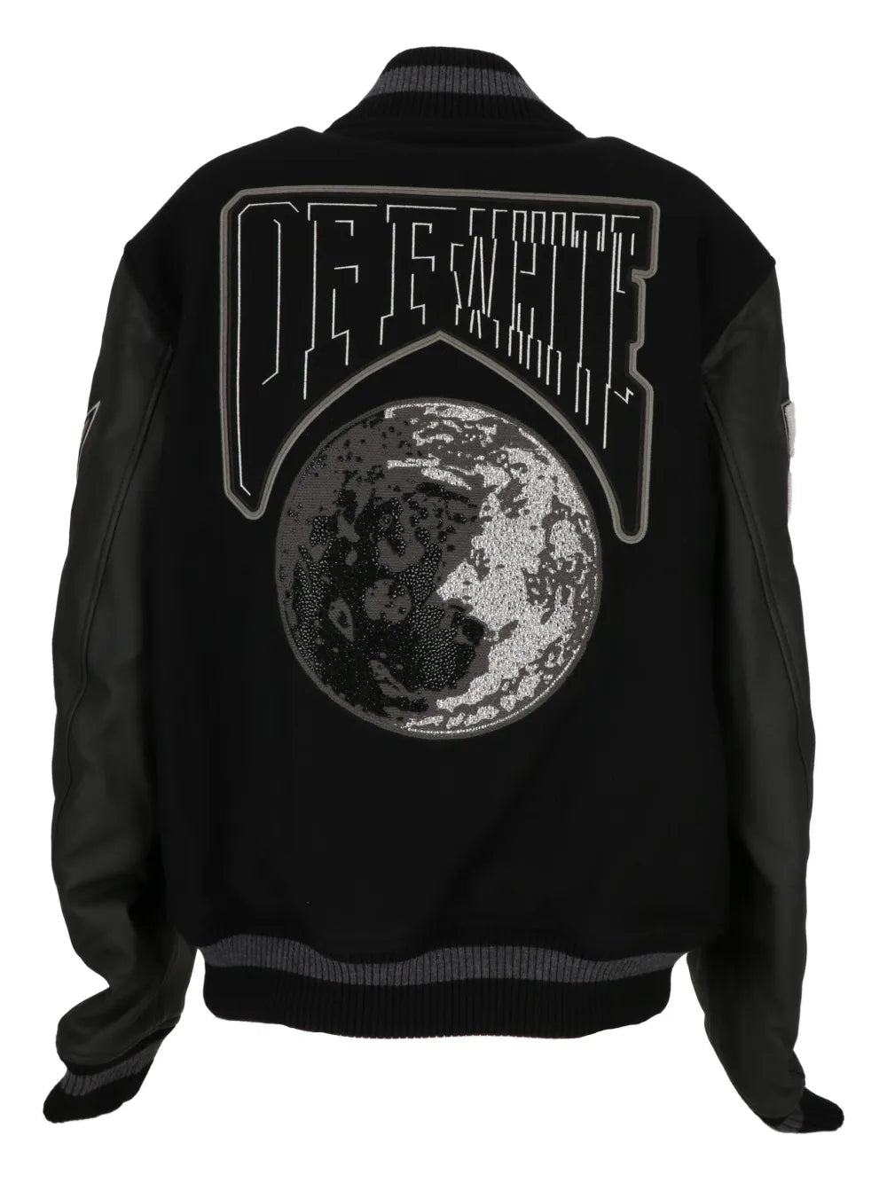 Off-White appliqué sleeve jacket