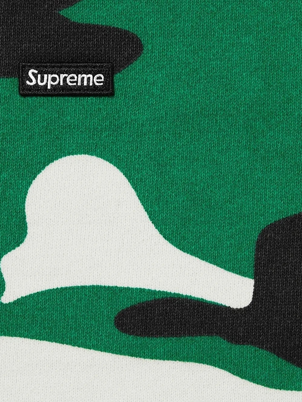 Supreme hoodie con logo Box - Verde - imagen 2