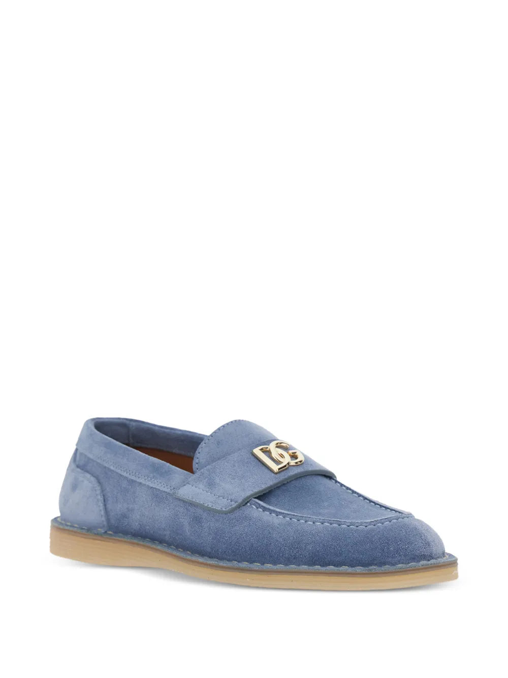 Dolce & Gabbana mocasines con placa del logo