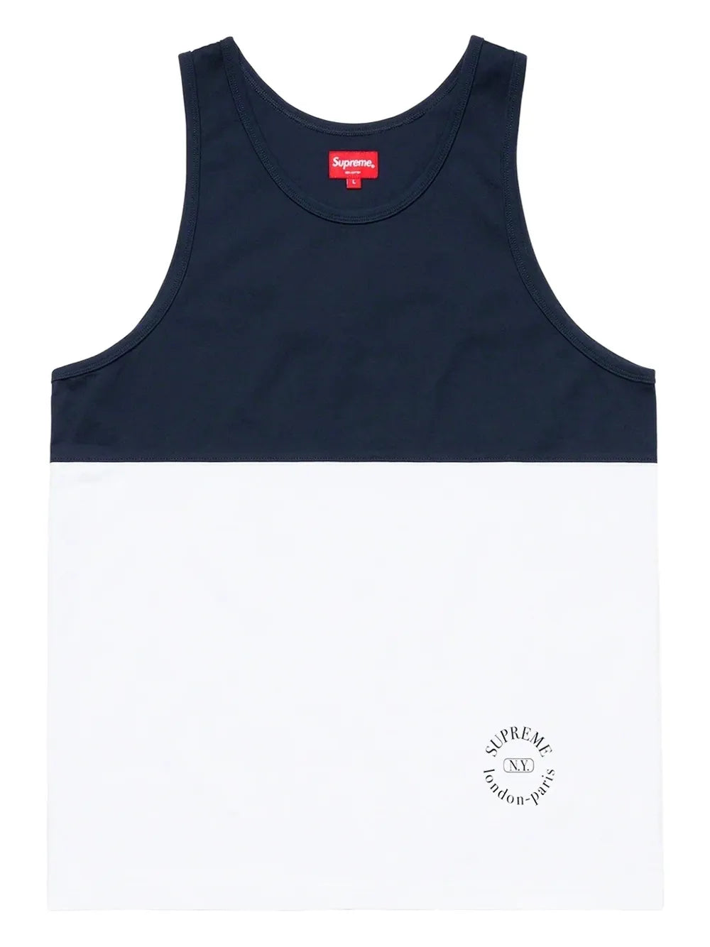 Supreme playera con abertura - Blanco - imagen 1