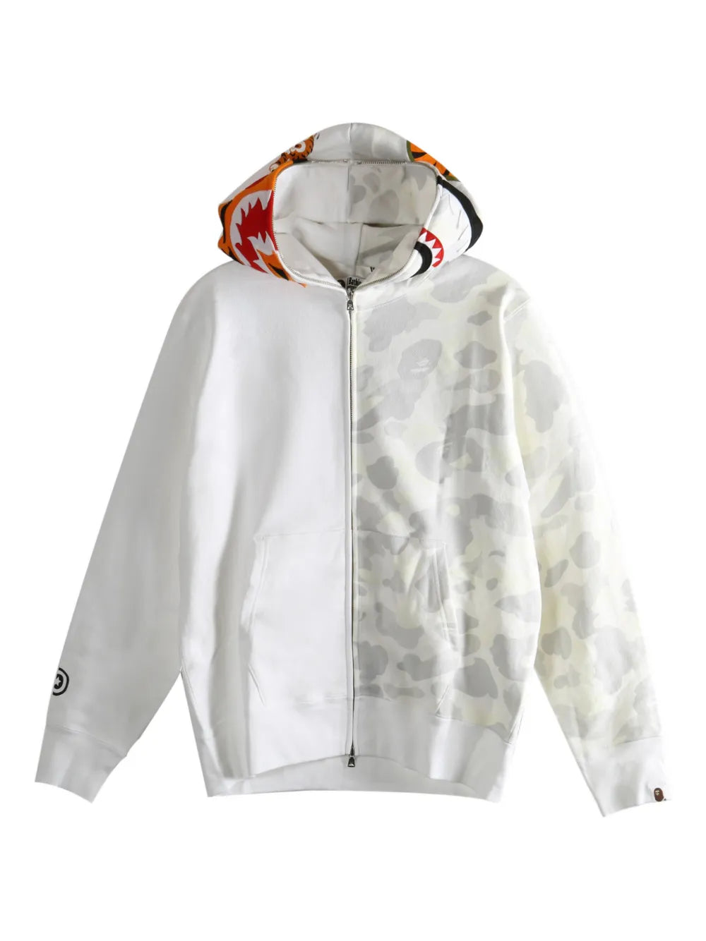 A BATHING APE® hoodie con cierre