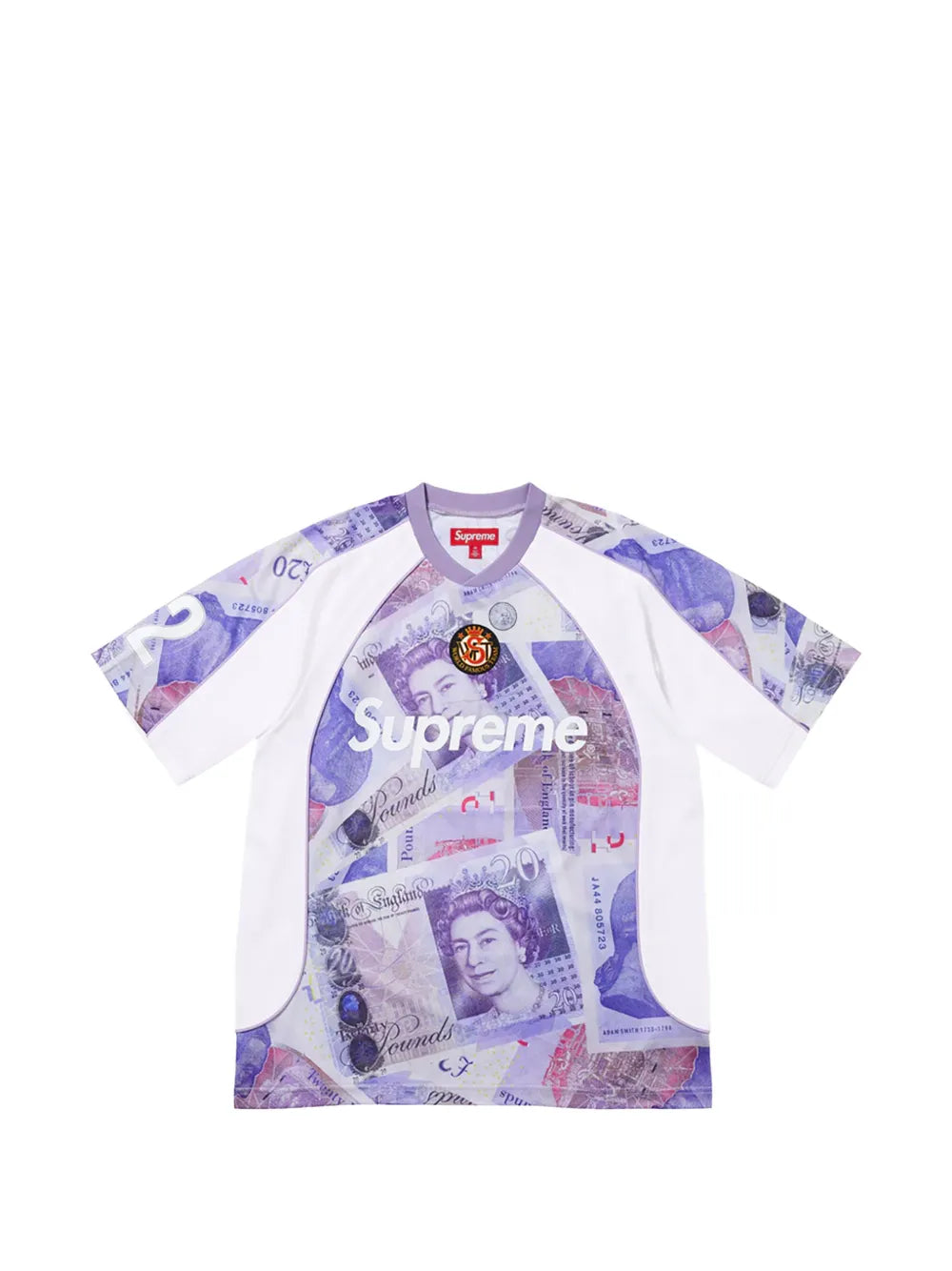 Supreme suéter de fútbol Pounds - Morado - imagen 1