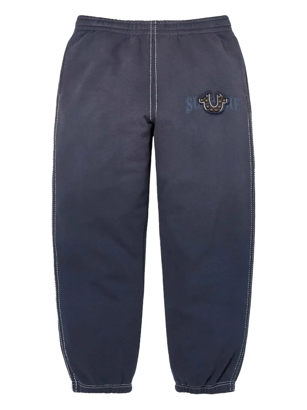 Supreme pants con detalle del logo en colaboración con True Religion - Azul - imagen 1