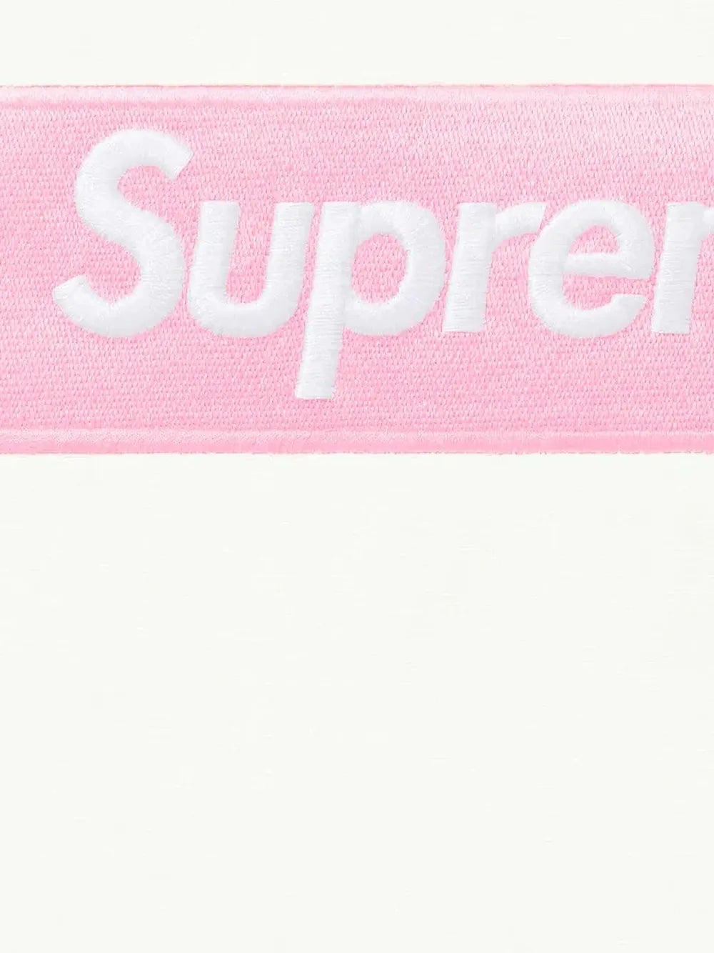 Supreme hoodie con logo - Blanco - imagen 2