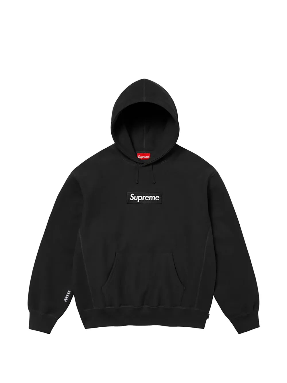 Supreme hoodie con logo - Negro - imagen 1