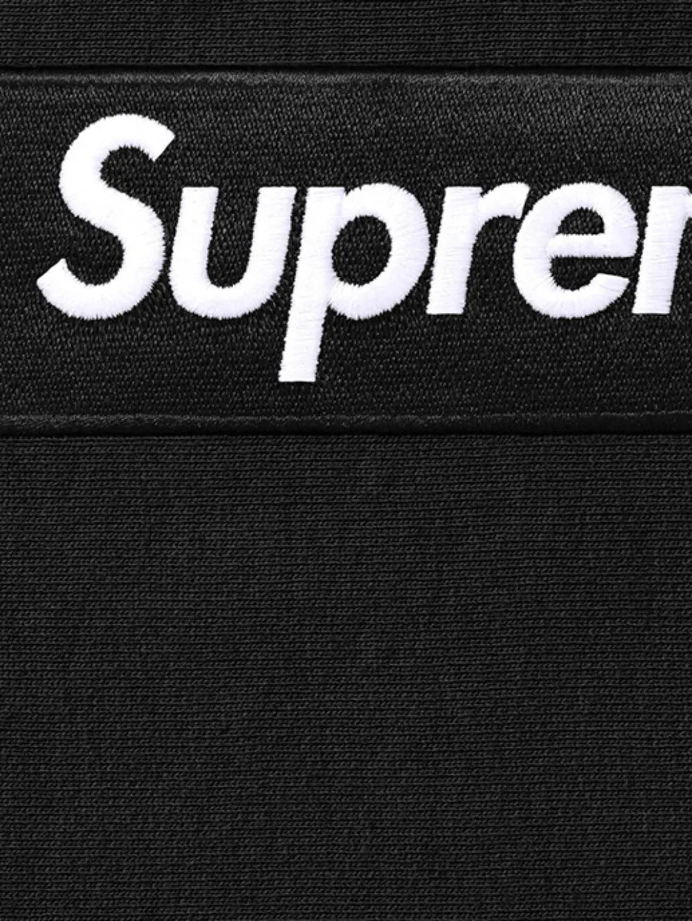 Supreme hoodie con logo - Negro - imagen 2
