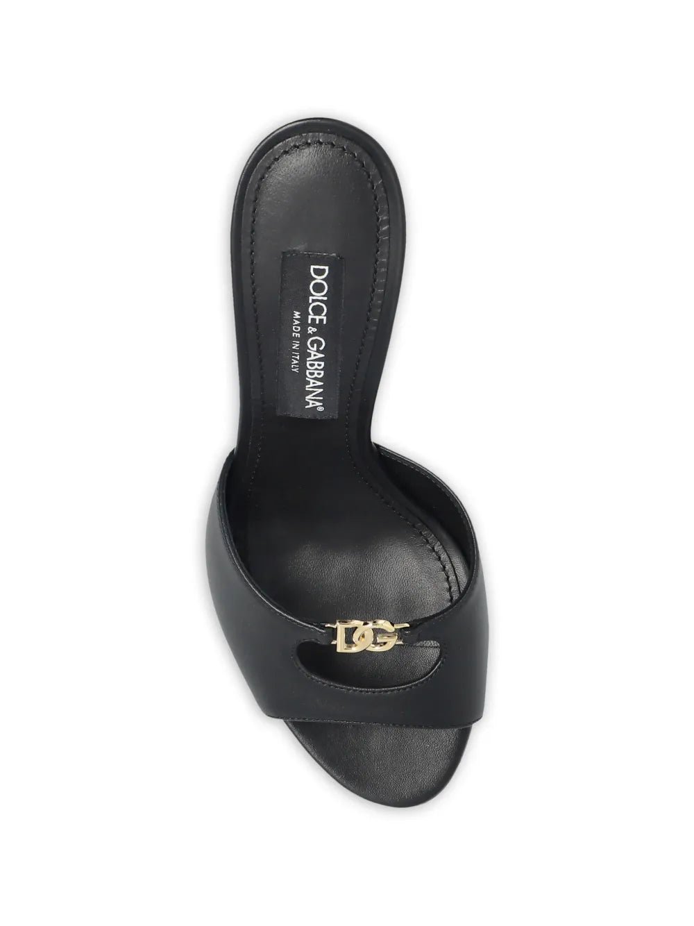 Dolce & Gabbana mules con logo y aberturas