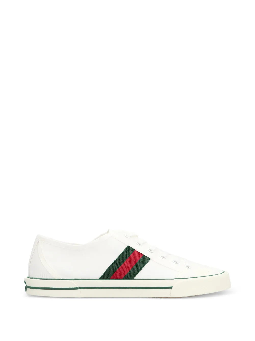 Gucci tenis con detalle de raya