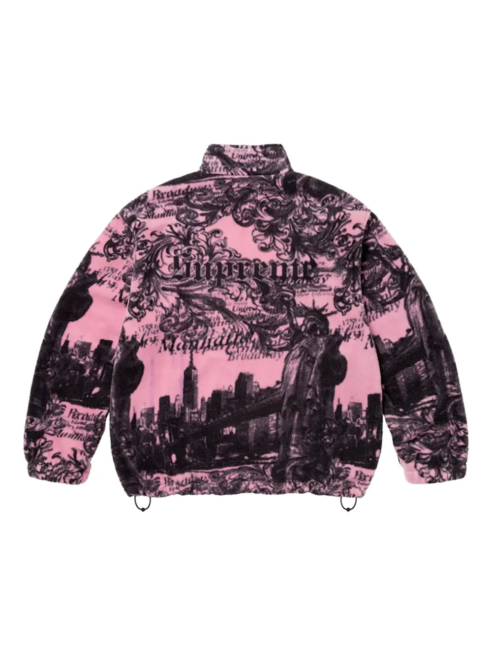 Supreme chamarra con estampado gráfico - Rosado - imagen 2