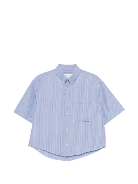 Maison Margiela camisa con motivo de rayas - imagen 1