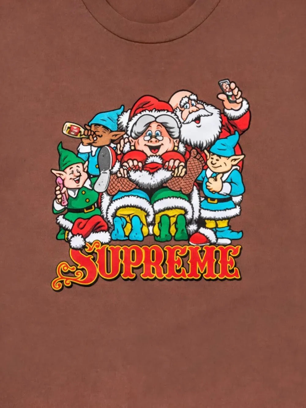 Supreme playera Naughty - Marrón - imagen 2