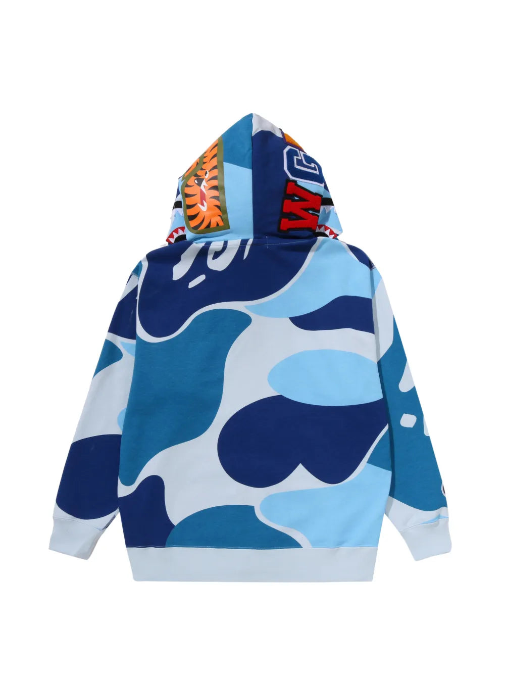 A BATHING APE® hoodie con motivo de tiburón