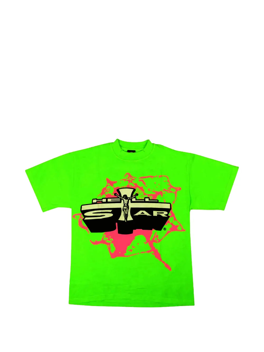 HELLSTAR playera con motivo gráfico verde | Farfetch 33445213