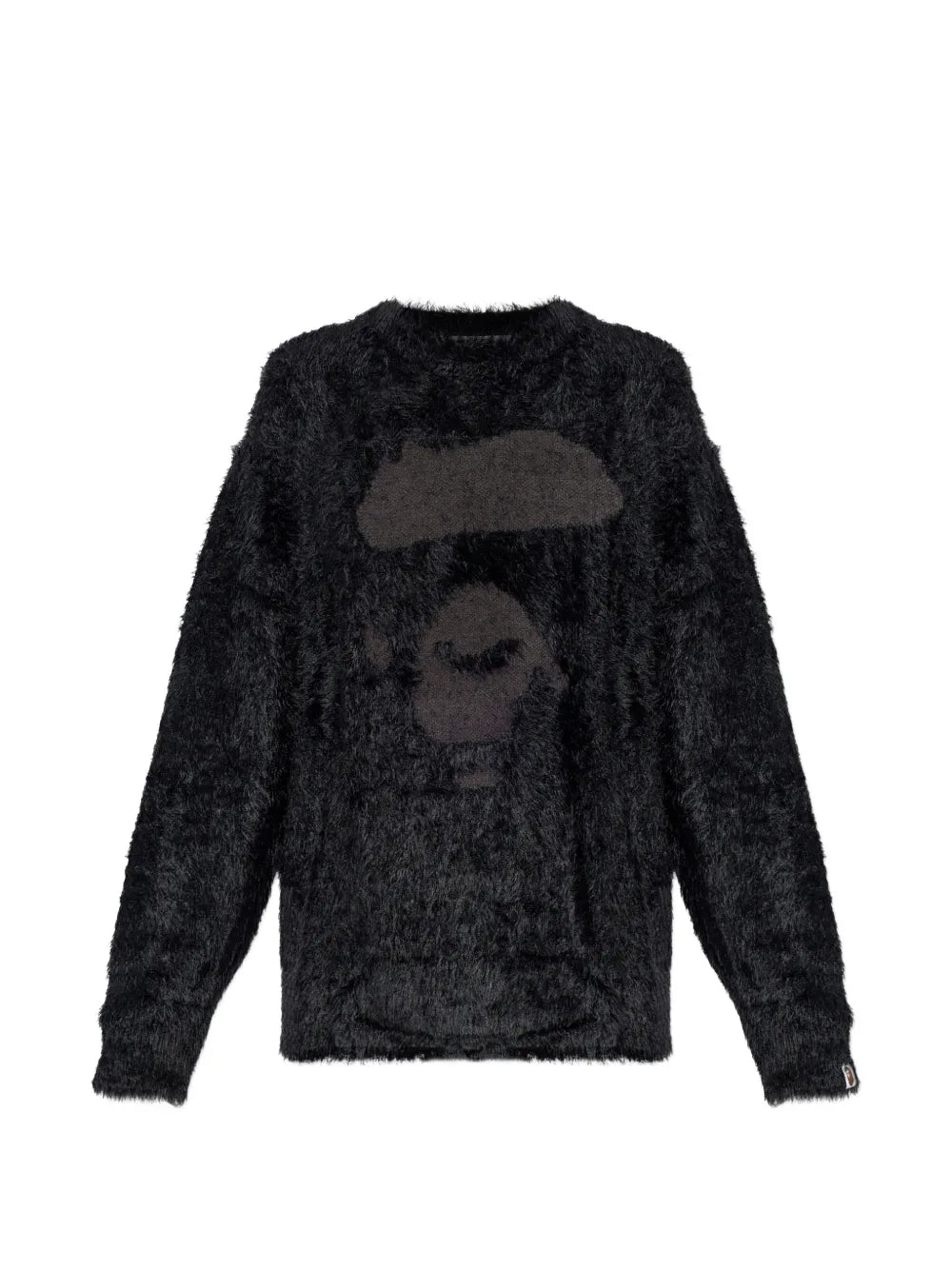 A BATHING APE® suéter tejido con motivo de simio