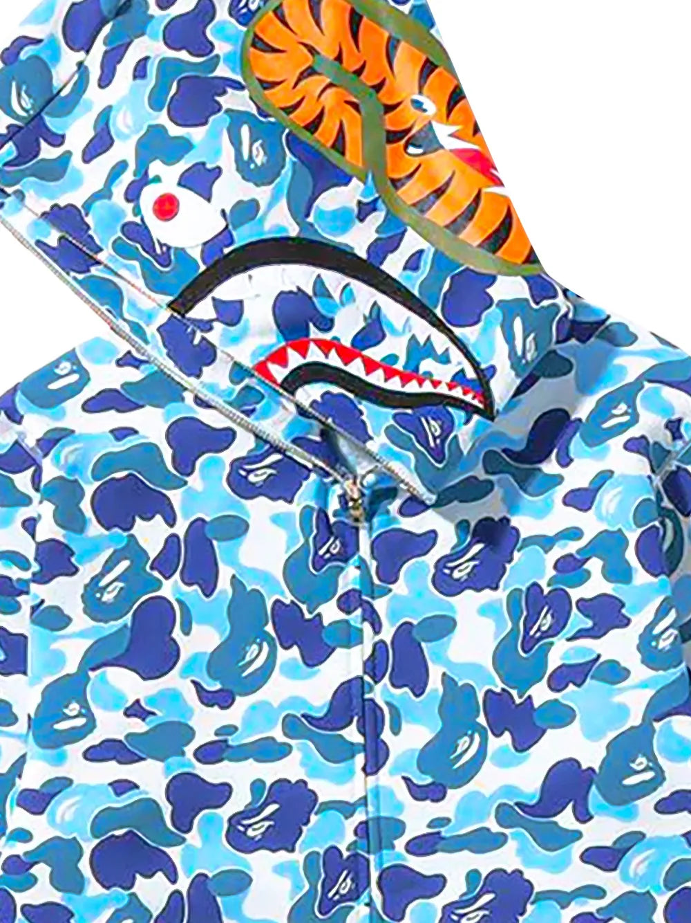 A BATHING APE® hoodie ABC Camo Shark
