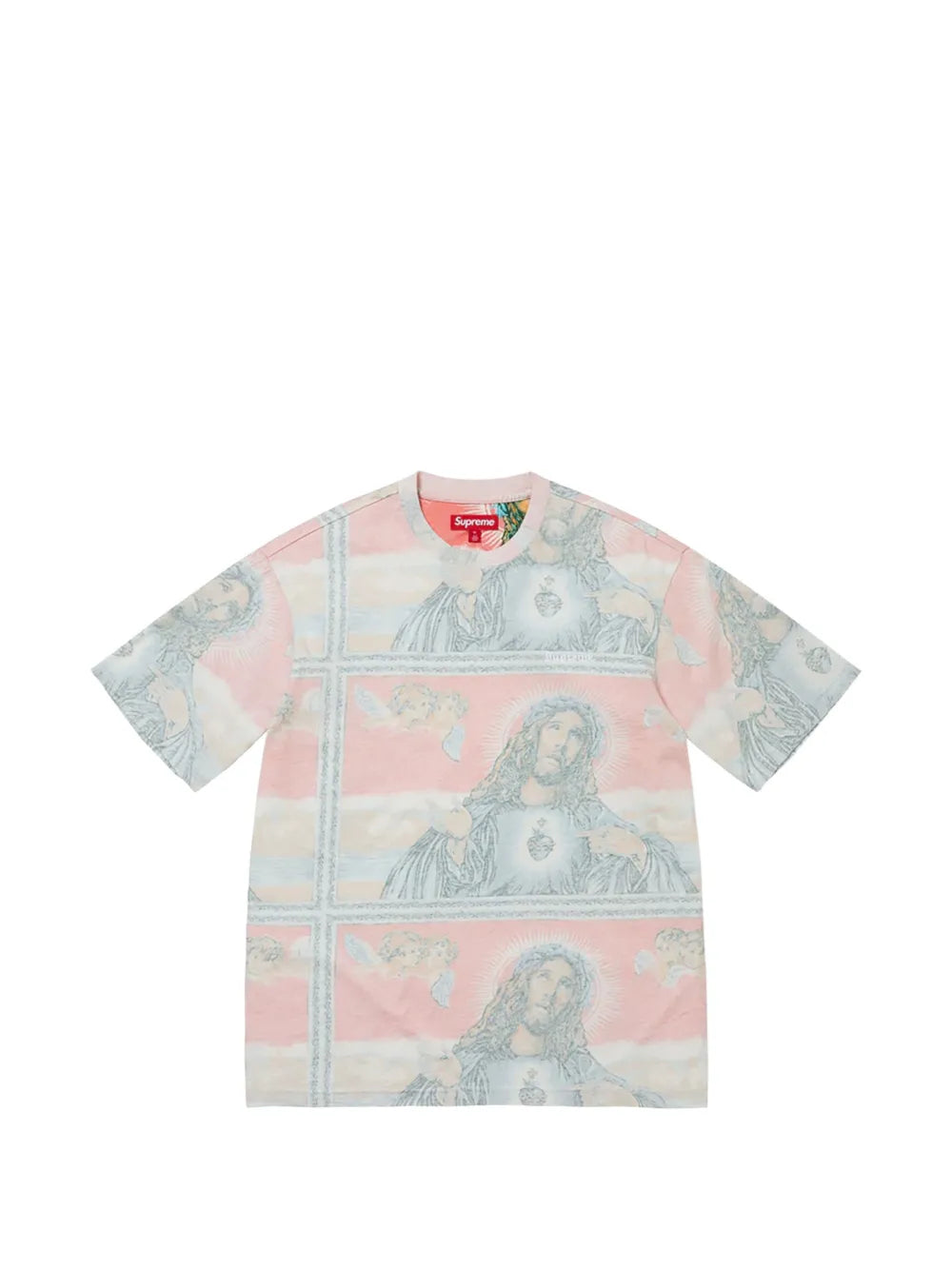 Supreme playera Jesus - Rosado - imagen 1