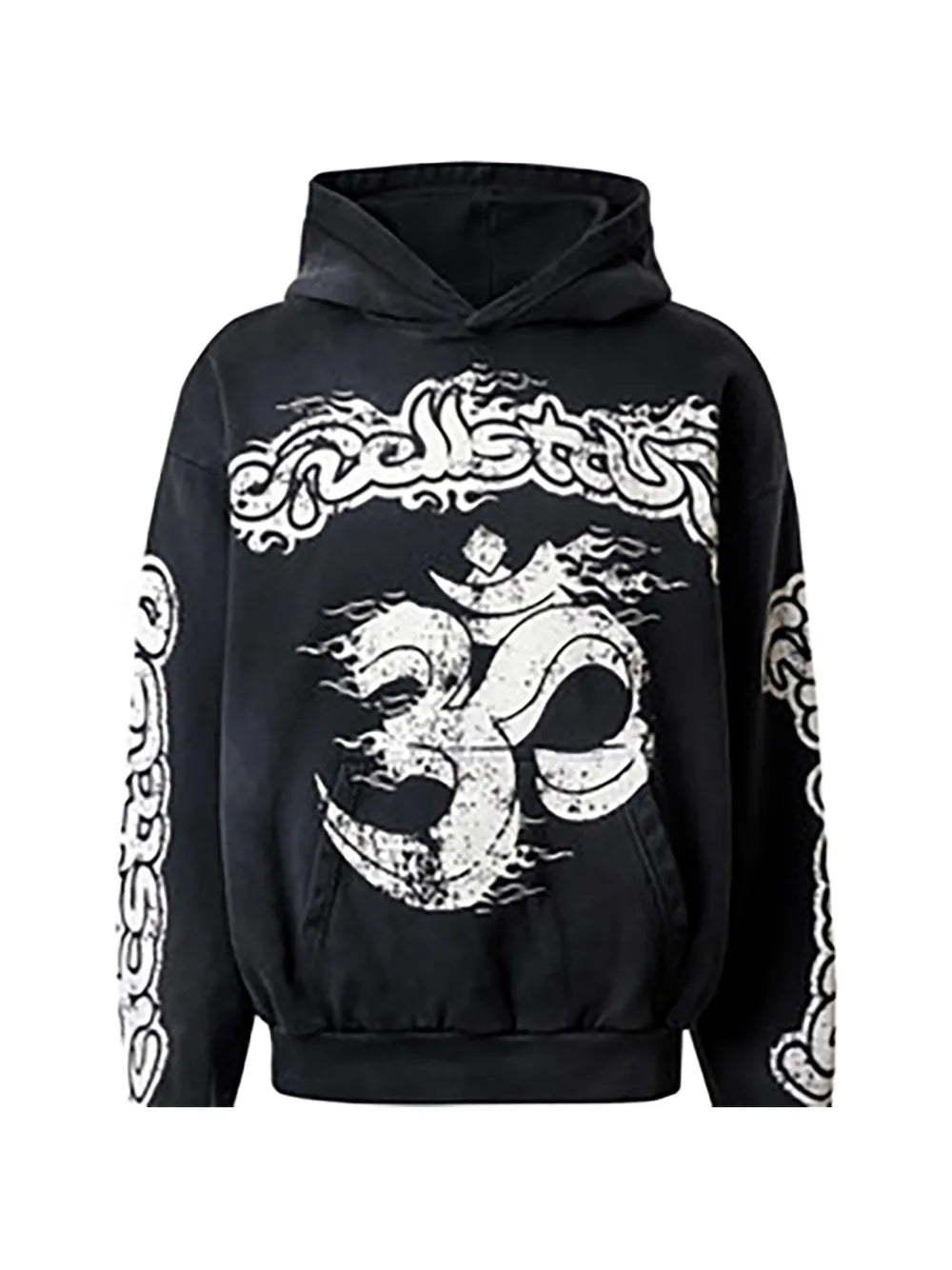 HELLSTAR hoodie Yoga Remix negra | Farfetch 33476190