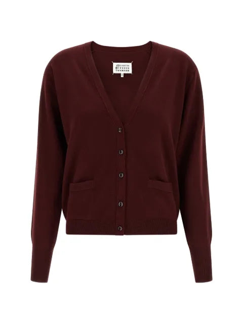Maison Margiela cárdigan con cuello en V - imagen 1