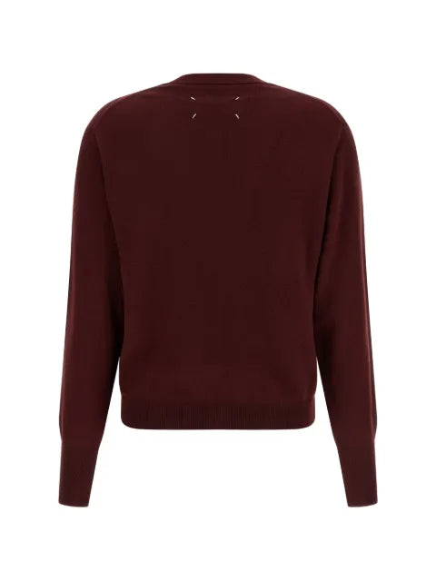 Maison Margiela cárdigan con cuello en V - imagen 2