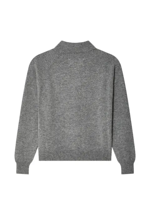 Maison Margiela playera tipo polo de tejido fino - imagen 2