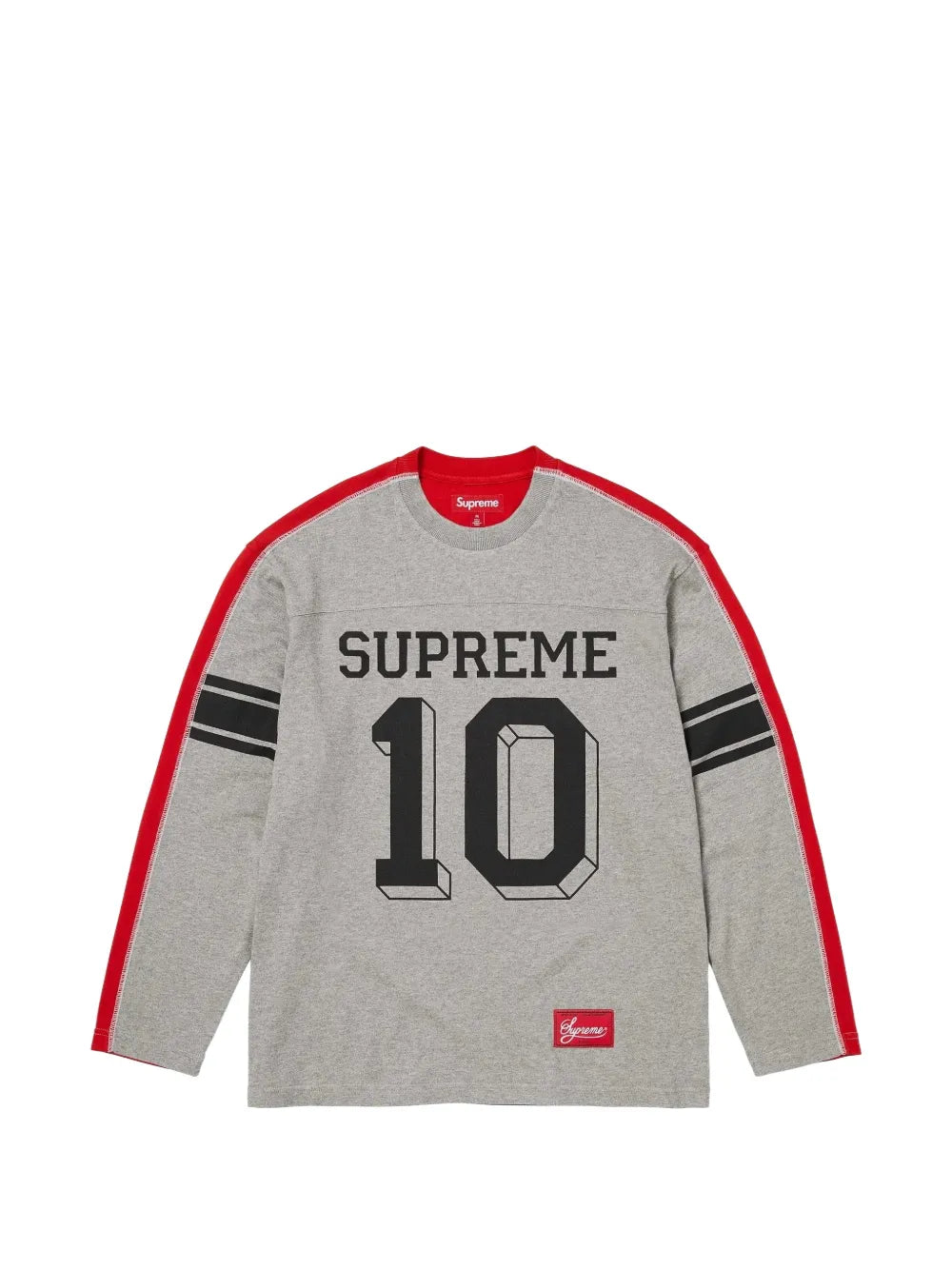Supreme playera Split Grey - Gris - imagen 1