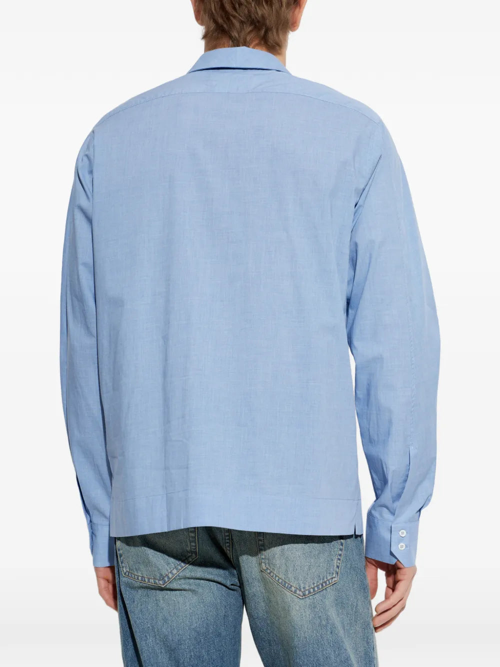 Maison Margiela camisa con bolsillos - Azul - imagen 4