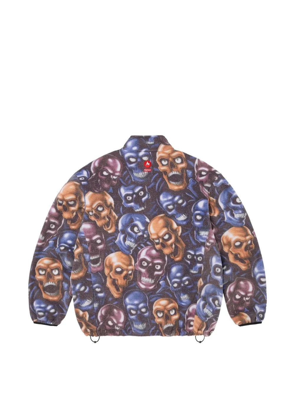 Supreme chamarra con motivo Skull en colaboración con Marmot - Azul - imagen 2