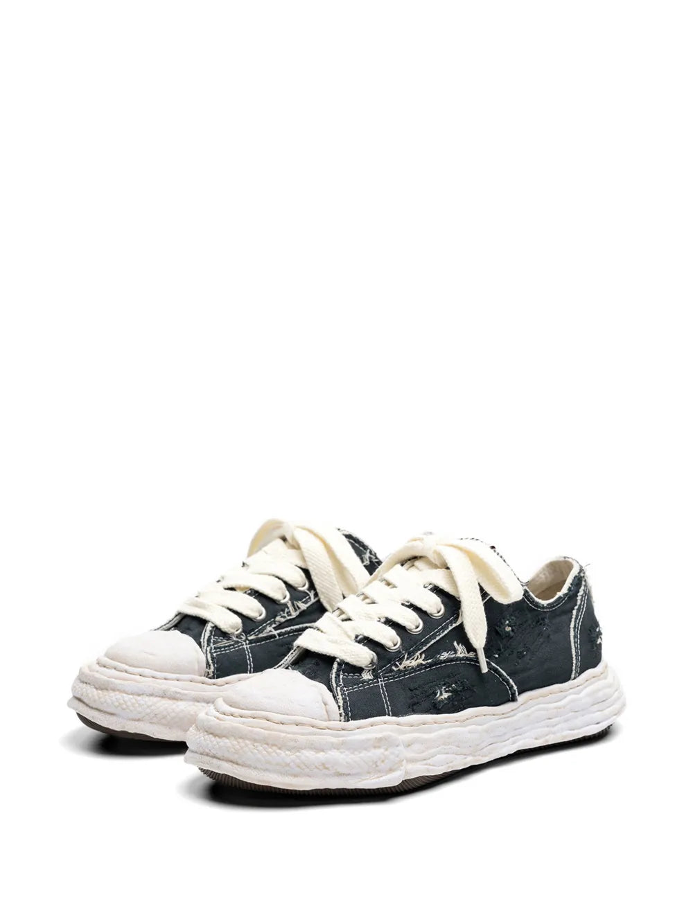 Maison MIHARA YASUHIRO tenis bajos Peterson23 - negro