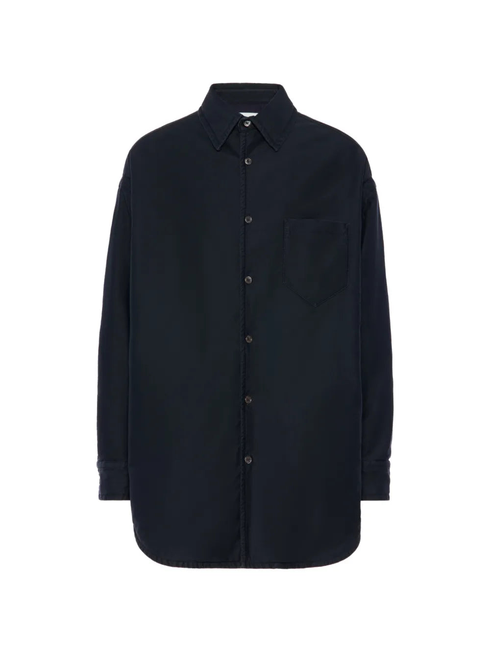 Maison Margiela camisa manga larga con bolsillo - Azul - imagen 1