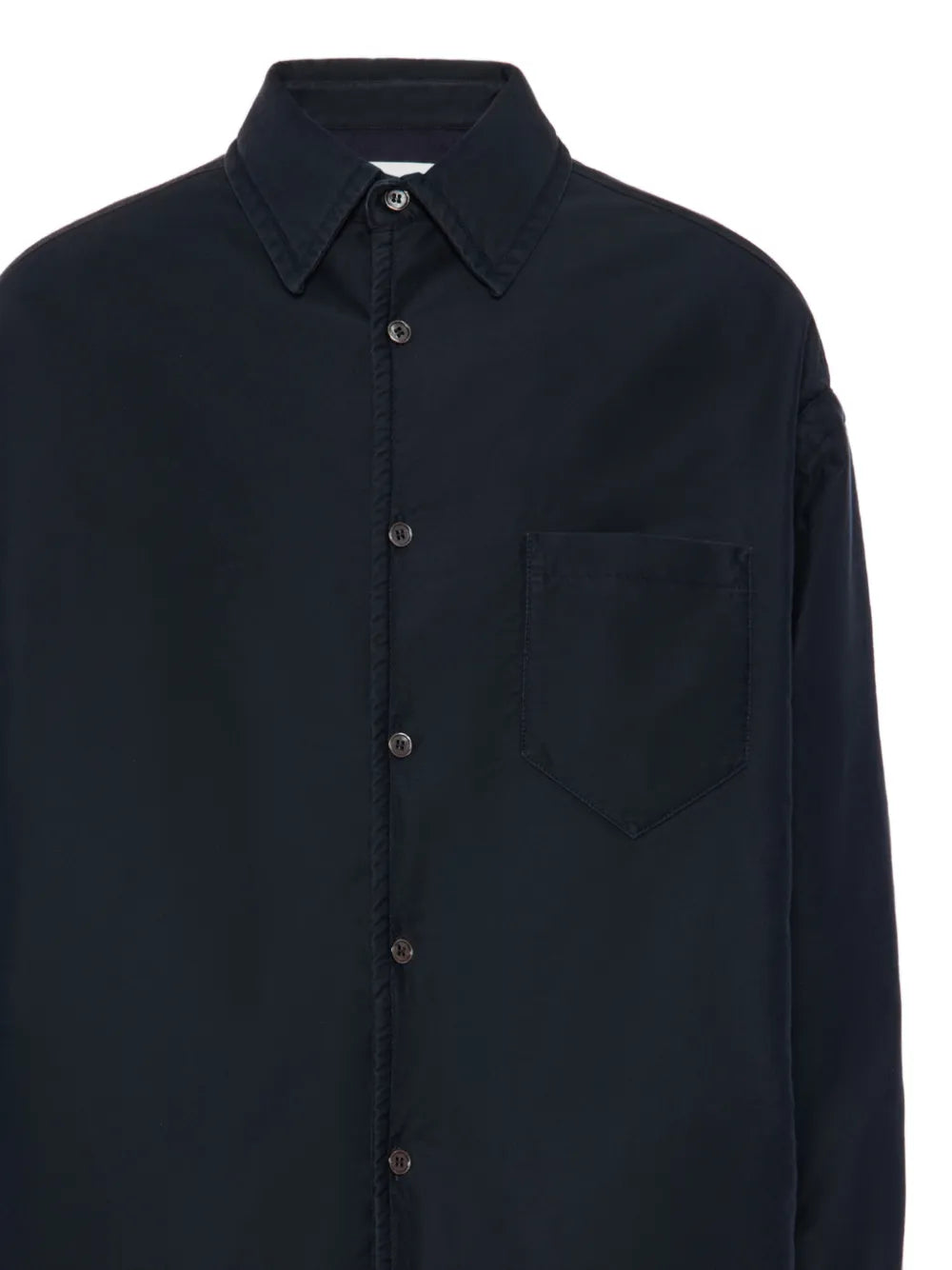 Maison Margiela camisa manga larga con bolsillo - Azul - imagen 2