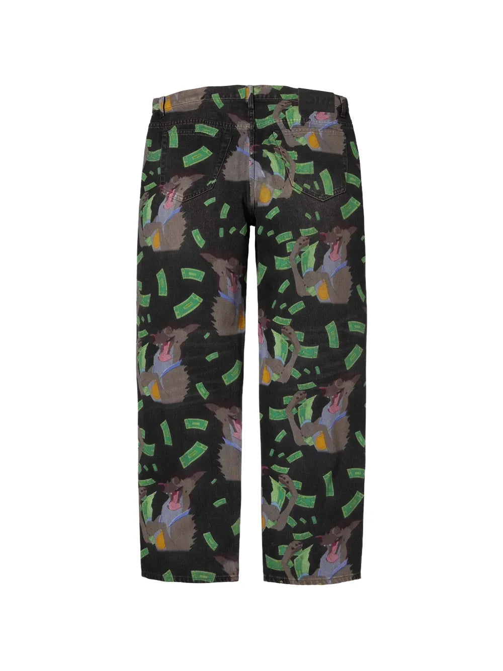 Supreme jeans All Dogs Go To Heaven - Negro - imagen 2