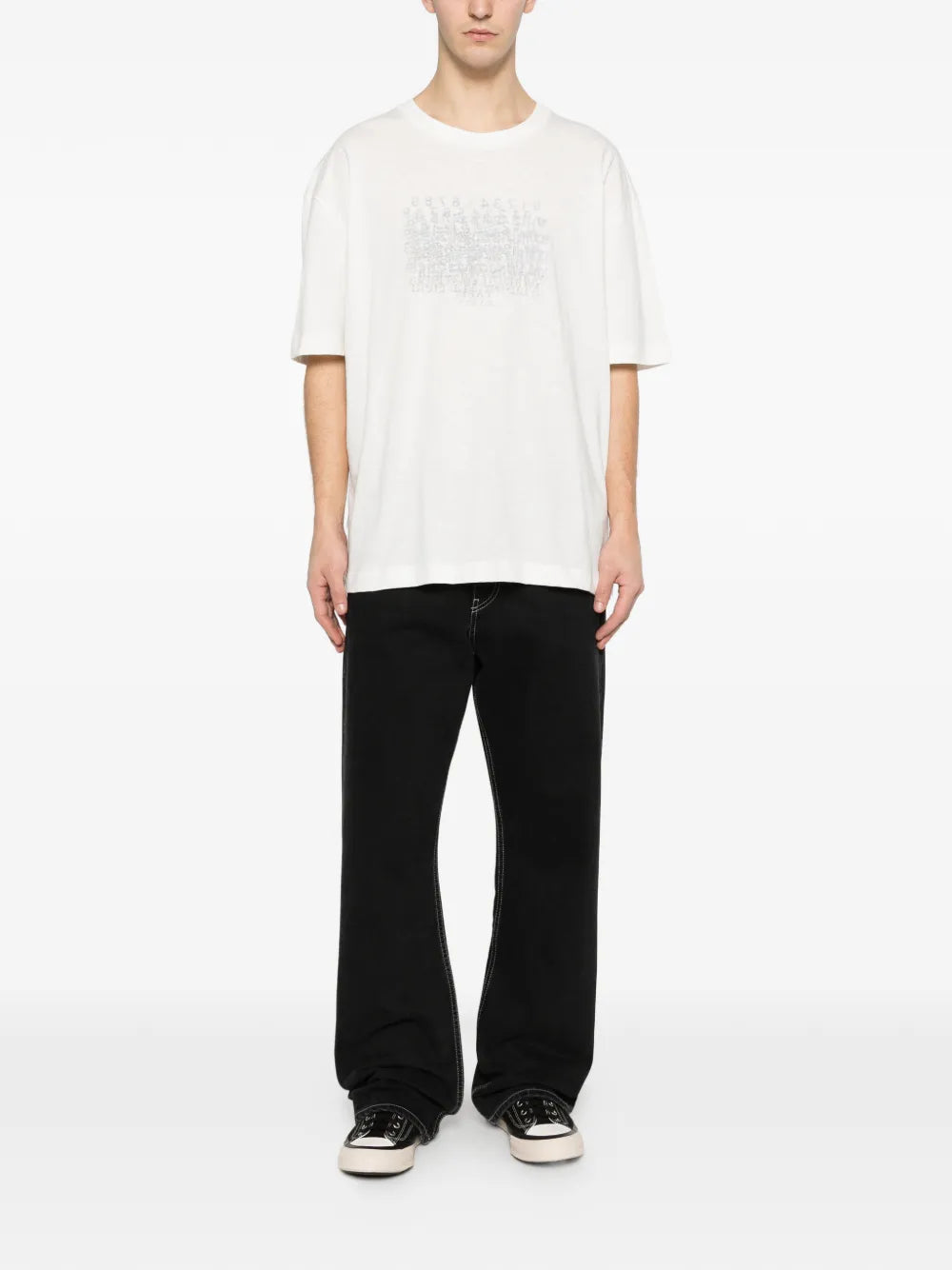Maison Margiela playera con motivo gráfico - Neutro - imagen 2