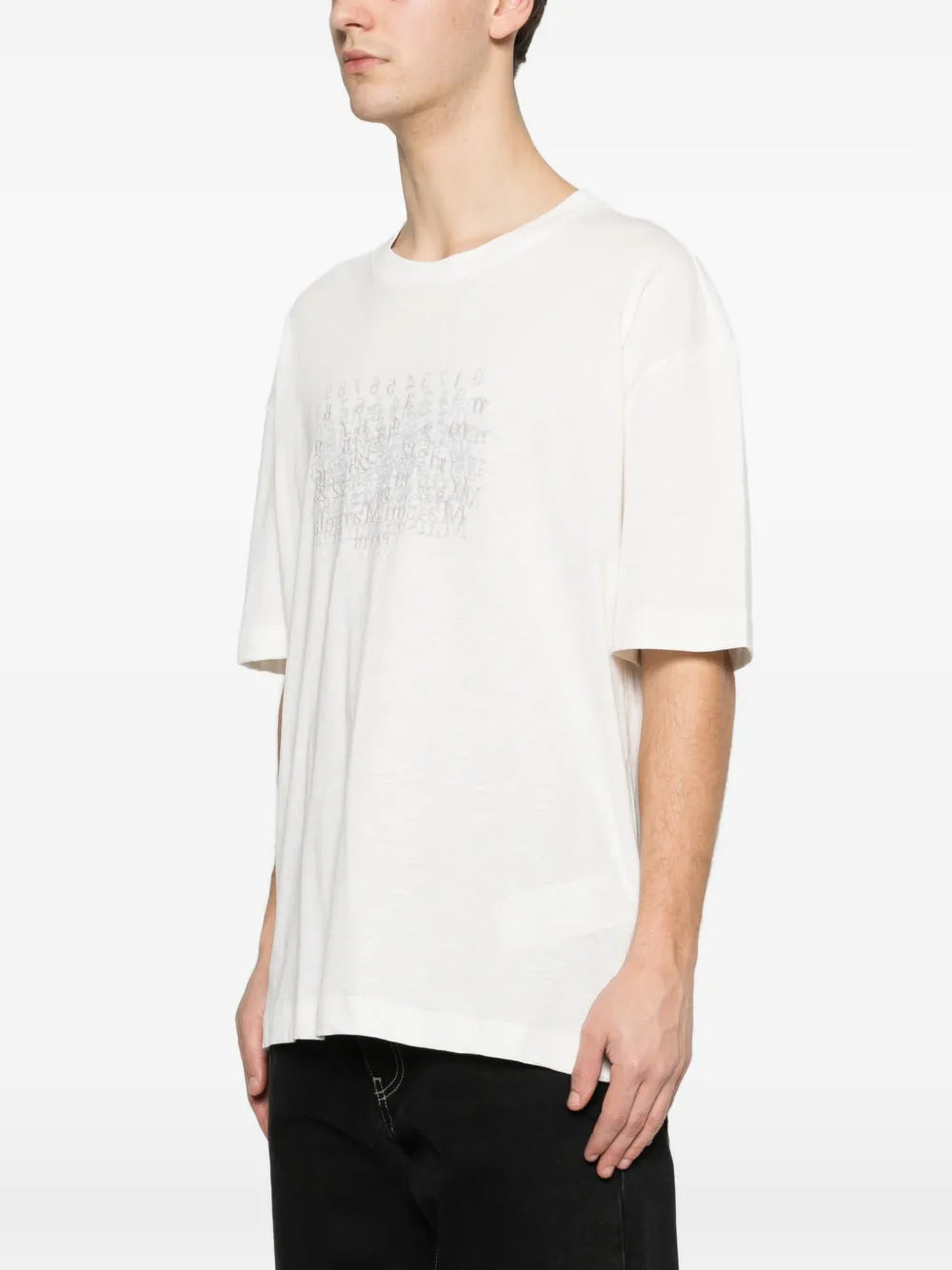 Maison Margiela playera con motivo gráfico - Neutro - imagen 3