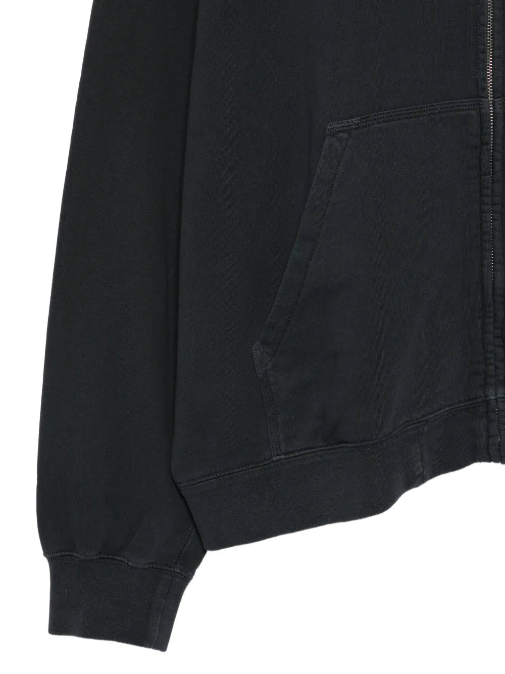 Maison Margiela hoodie con cierre - Negro - imagen 3