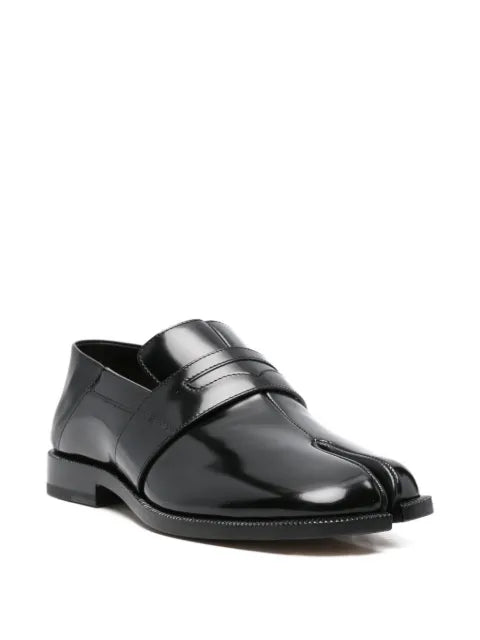 Maison Margiela mocasines Tabi con abertura en puntera - Negro - vista 2