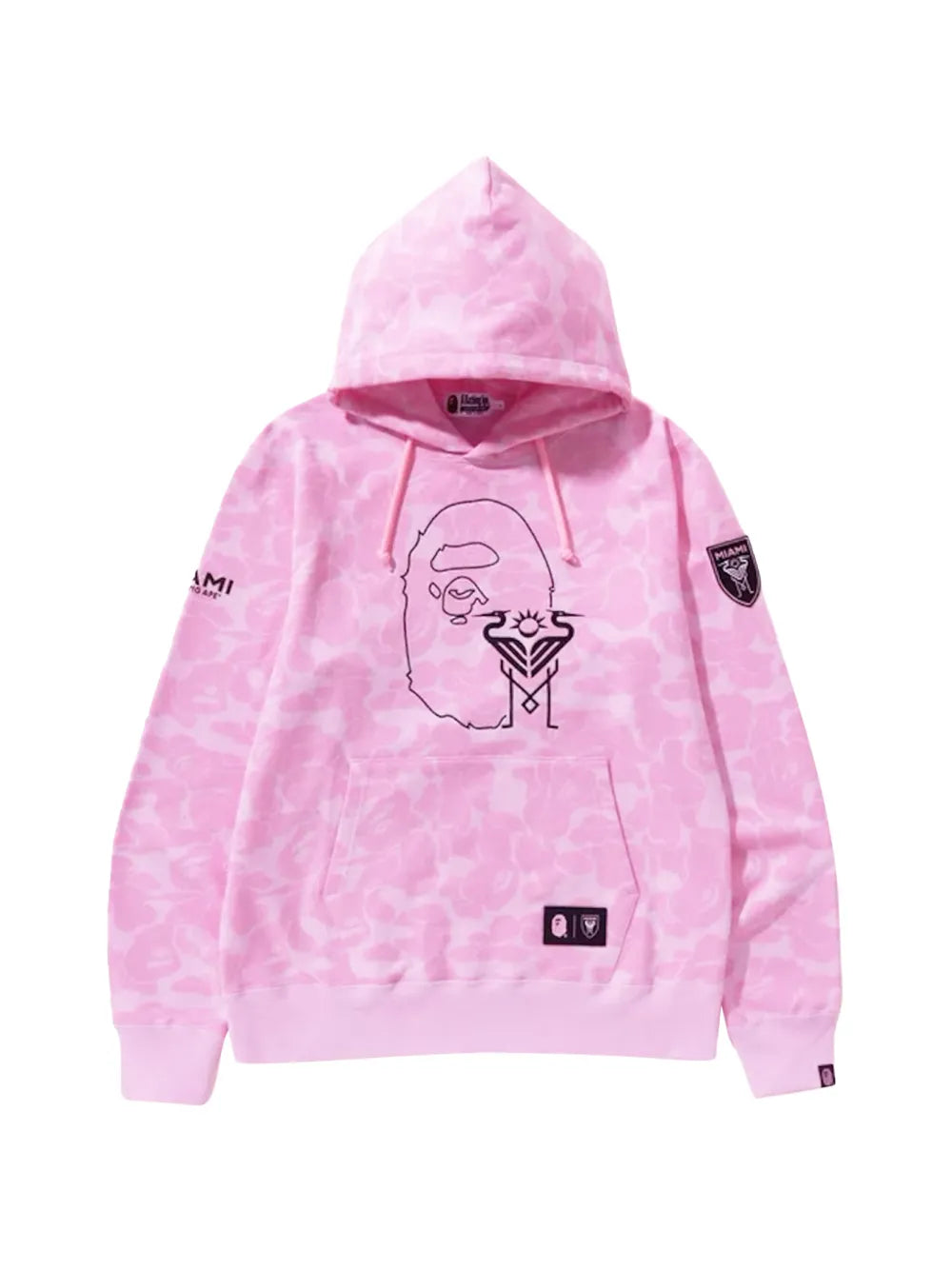 A BATHING APE® hoodie Inter Miami CF en colaboración con BAPE