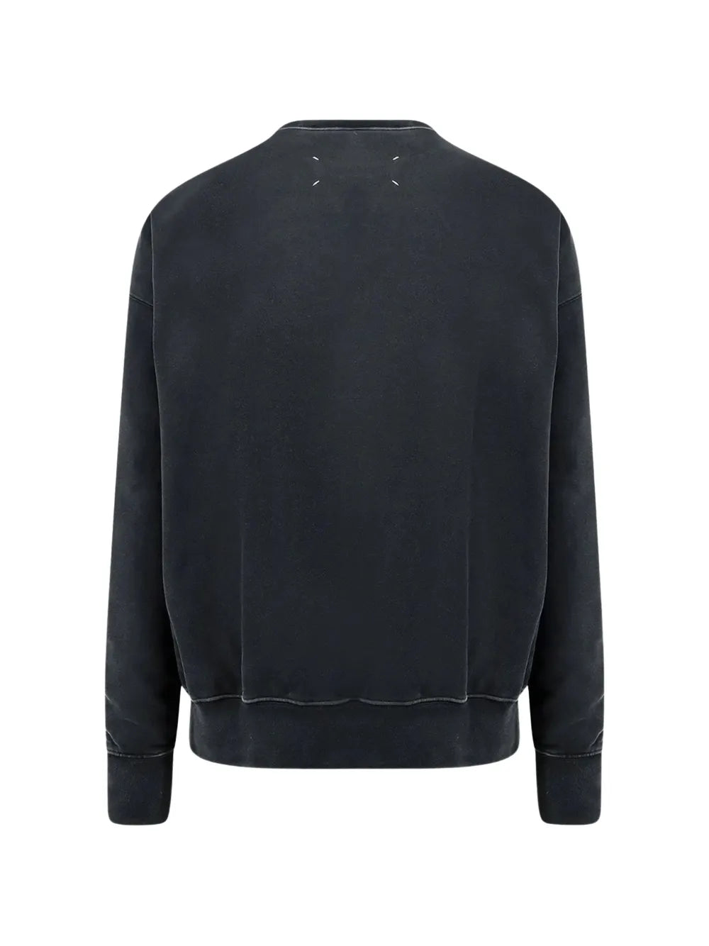 Maison Margiela suéter con logo bordado y efecto degradado - Negro - imagen 2