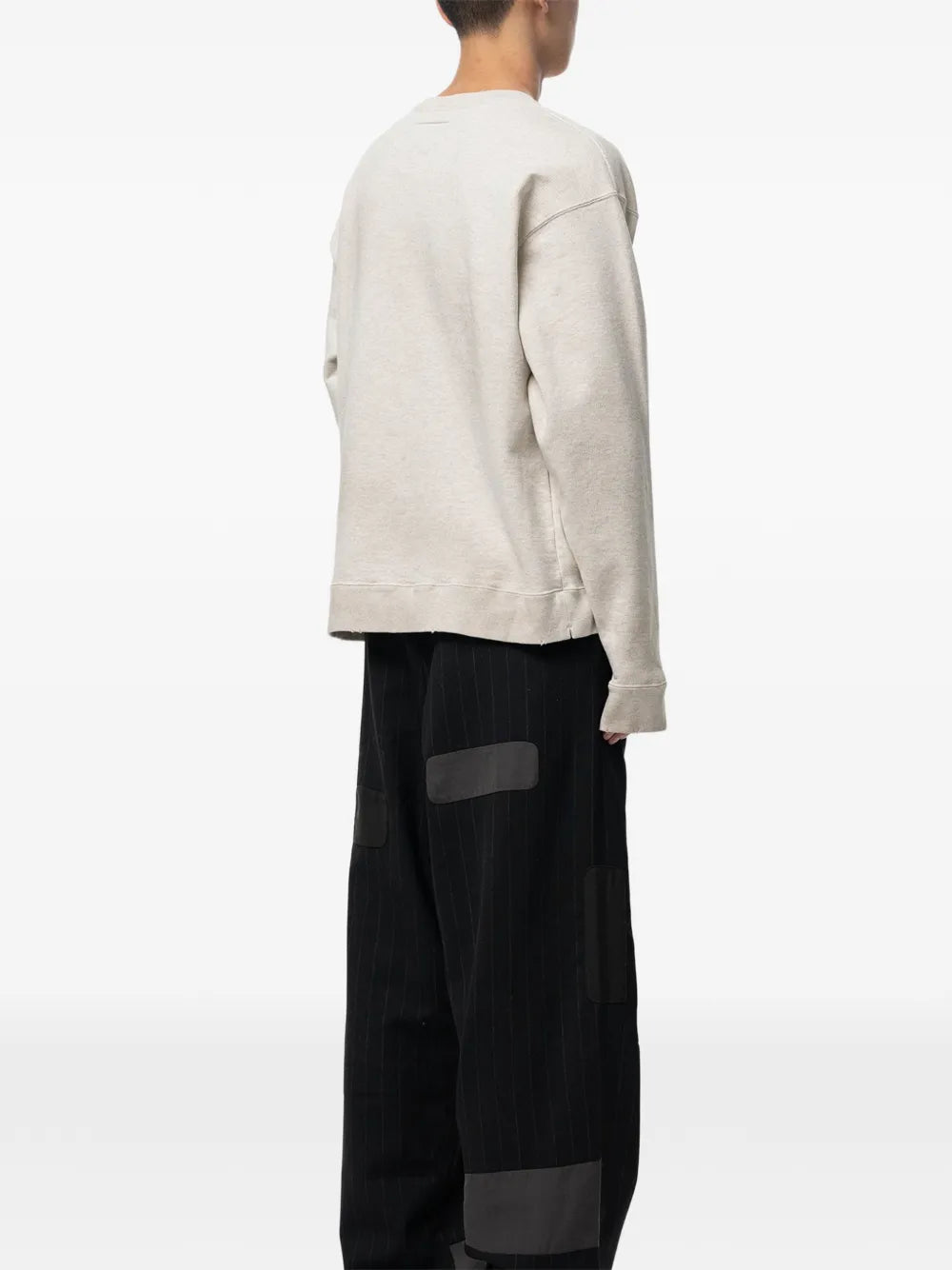 Maison MIHARA YASUHIRO sudadera estampada - blanco
