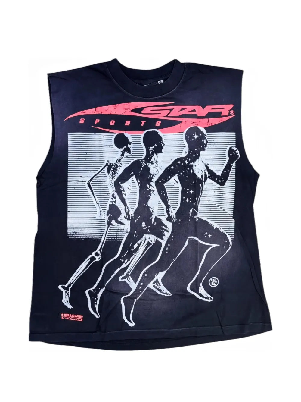 HELLSTAR camiseta con cuello redondo negra | Farfetch 34070598