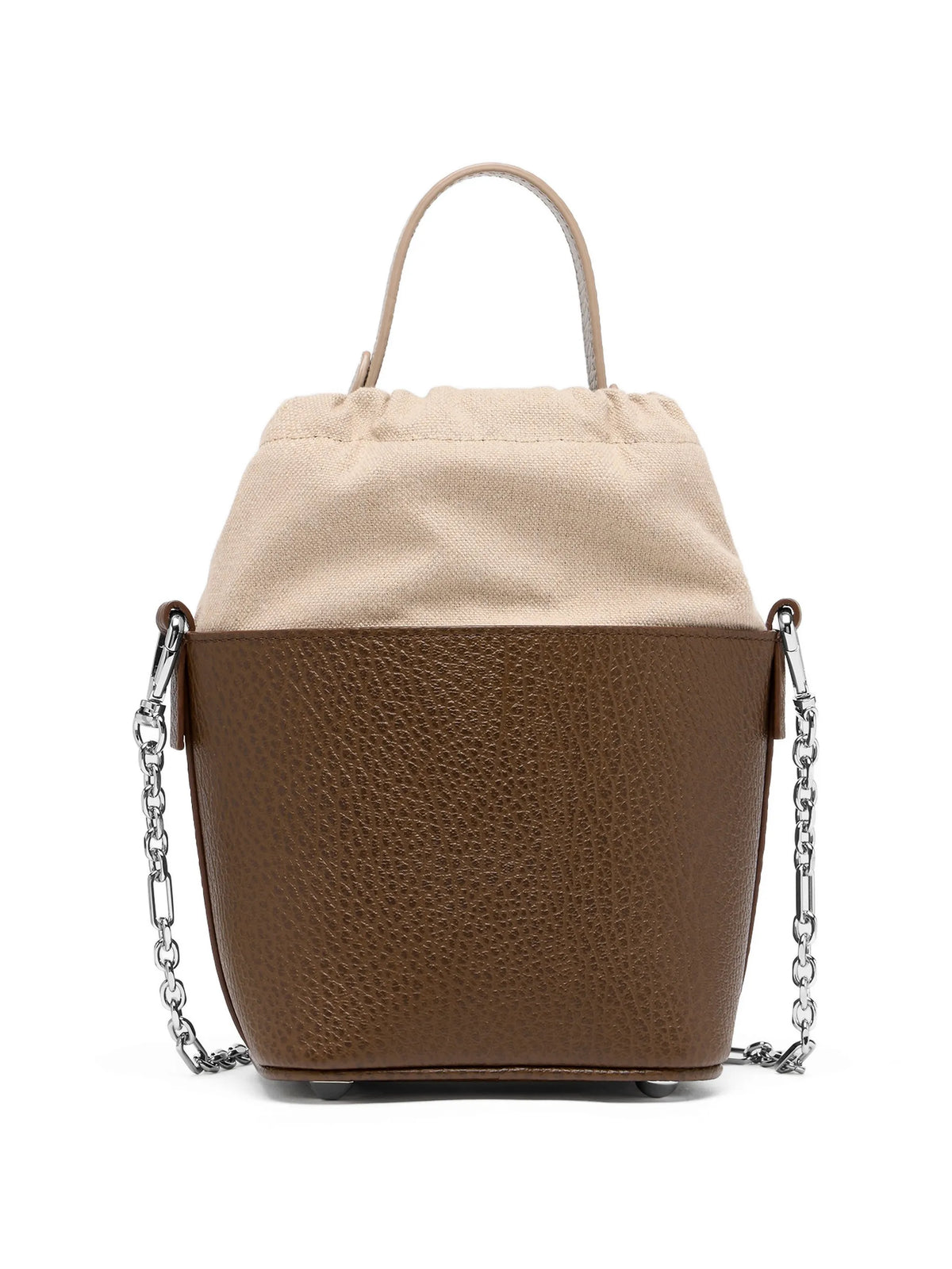 Maison Margiela bolsa bucket 5AC - Marrón - imagen 3