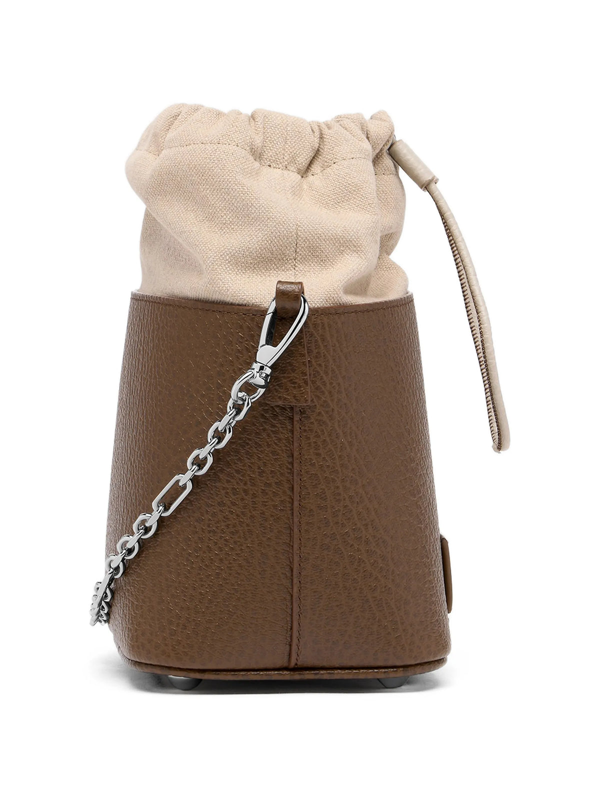 Maison Margiela bolsa bucket 5AC - Marrón - imagen 4