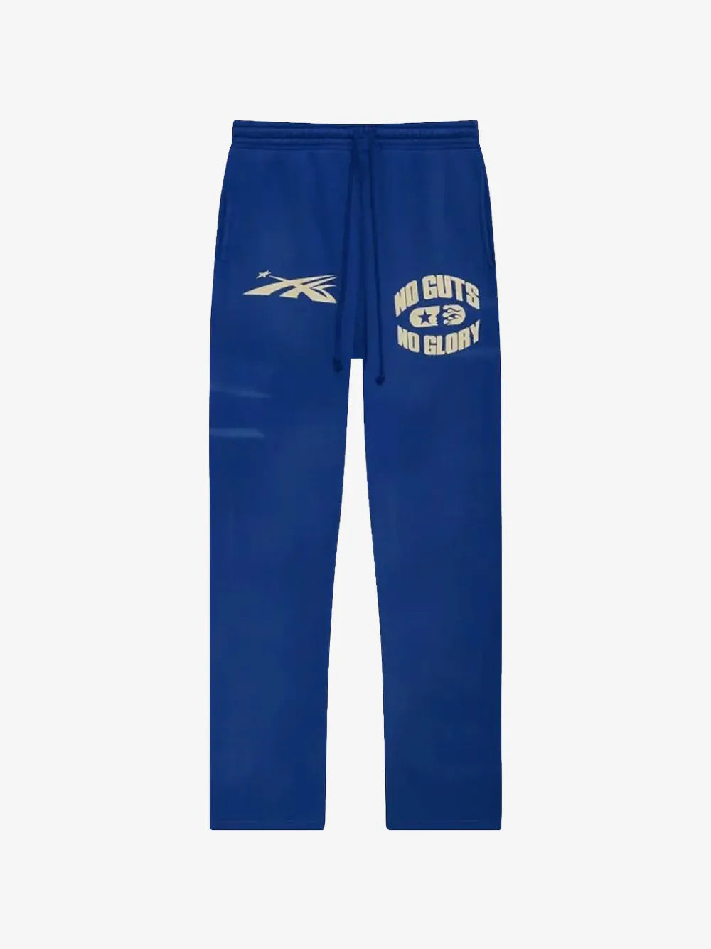 HELLSTAR pants con cordón en la cintura azul